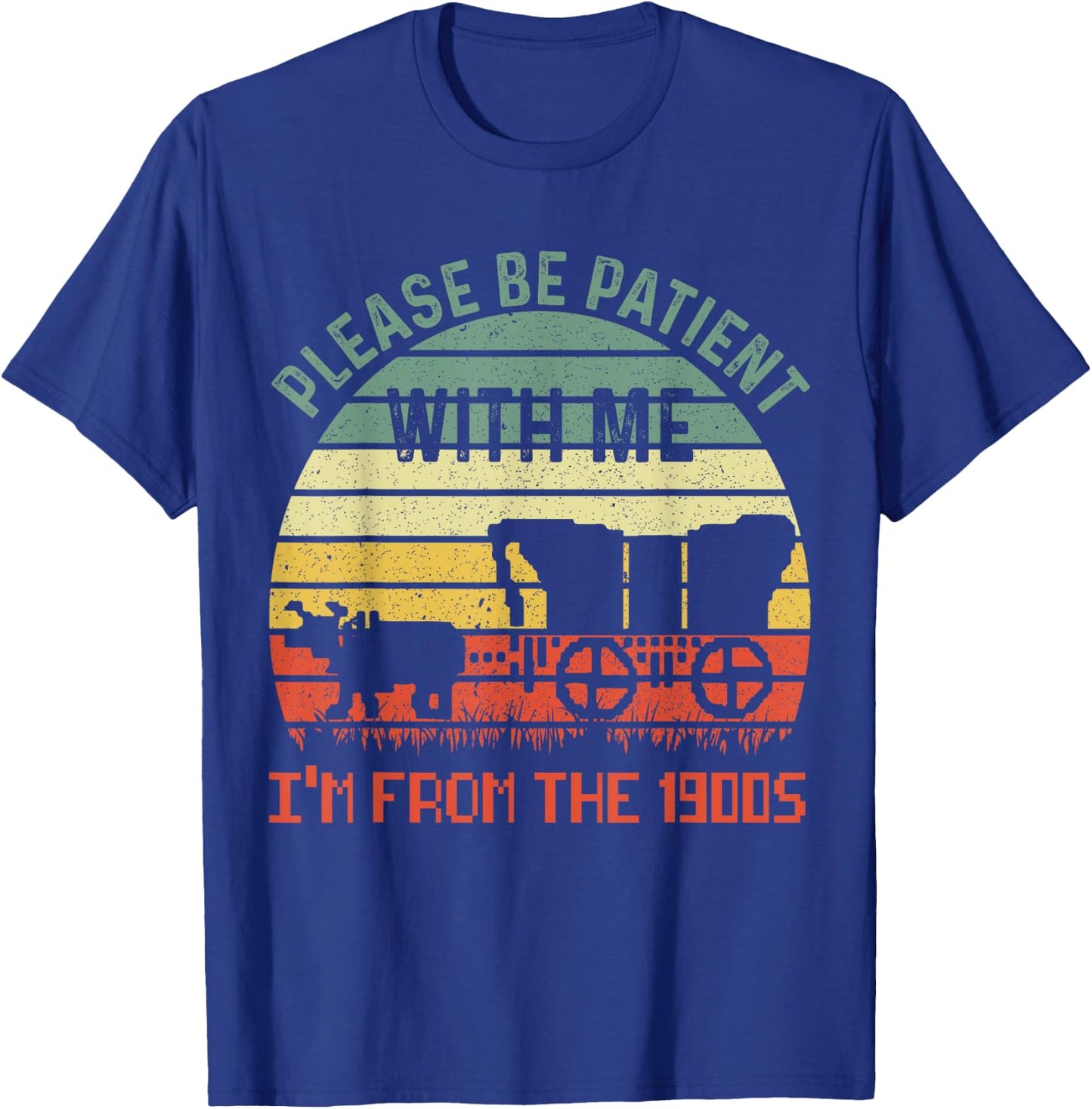 Funny Retro Sarcastic Humor for Millennials Gen X and Gen ze T-Shirt - T-Shirt | Royal