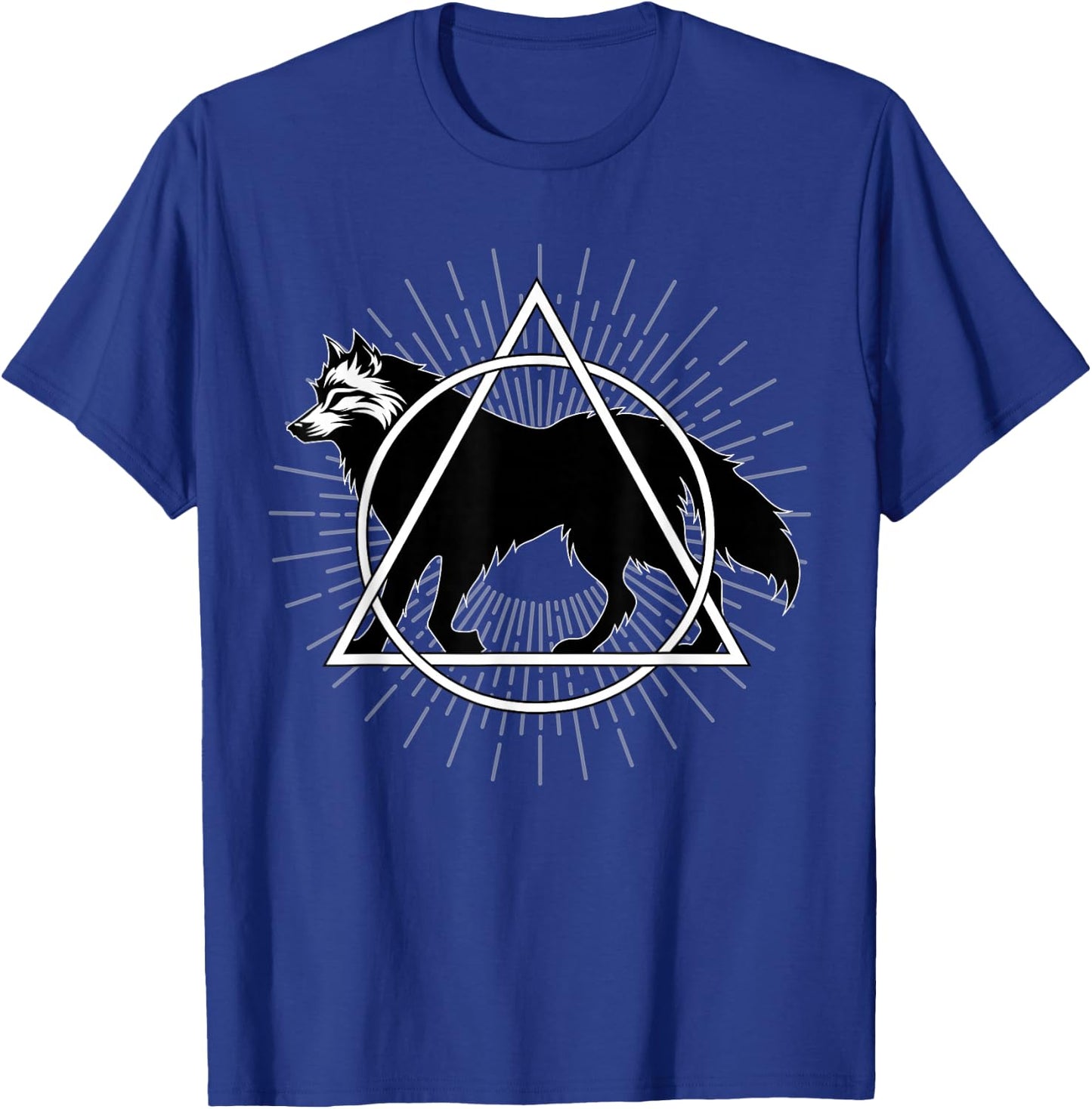 Mystic Fox Collection Therian Theta Delta Coyote Wolf Dog Fox - -Adults, -Kids - Black - Small - Short Sleeve - Modern Graphic - Wolf Theme - Unique Design T-Shirt - T-Shirt | Royal