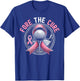 Golf Breast Cancer Awareness Month Golfer Pink Ribbon T-Shirt - T-Shirt | Royal