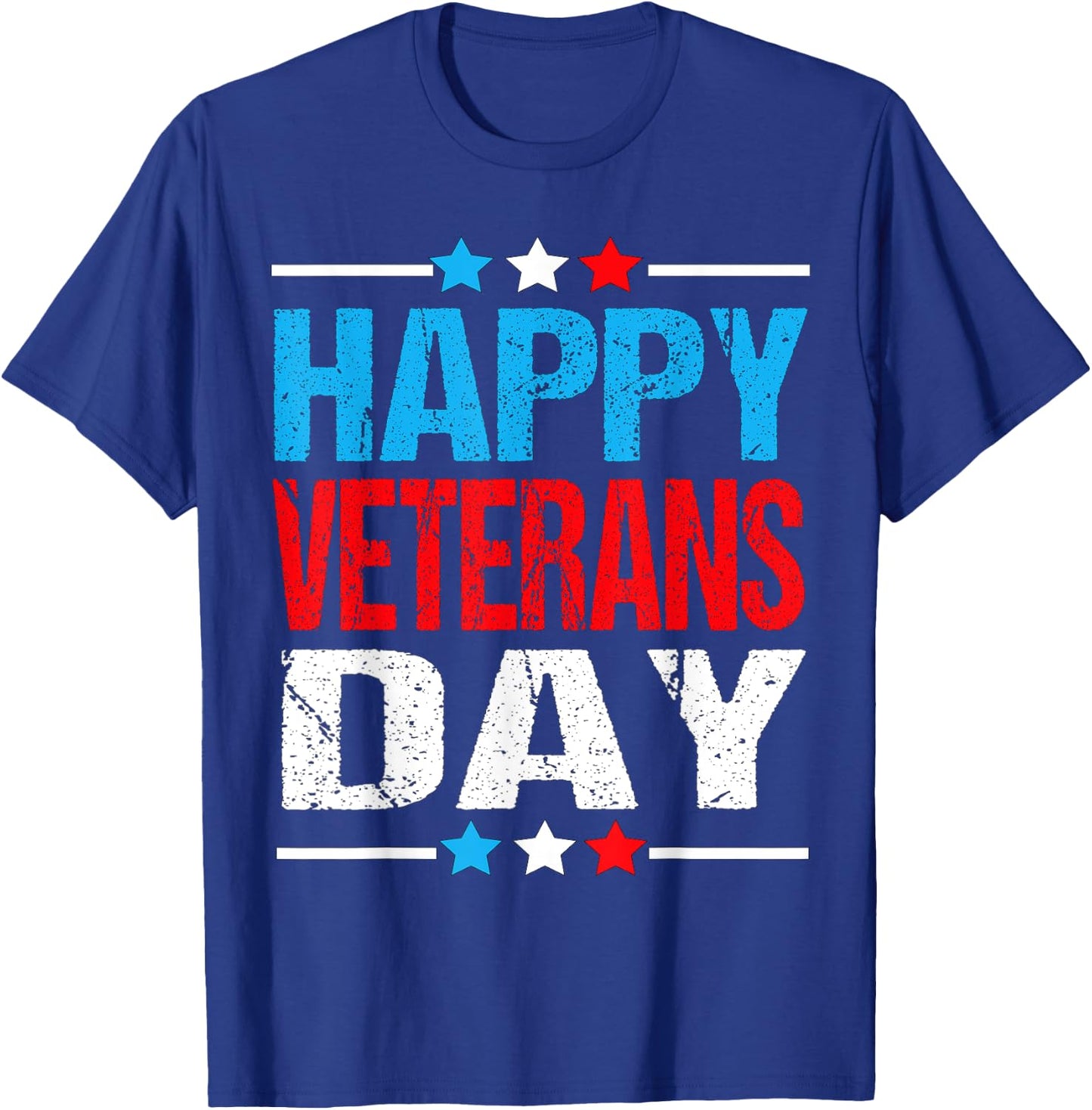 Happy Veterans Day Shirt For Kids Women Men Veterans Day T-Shirt - T-Shirt | Royal