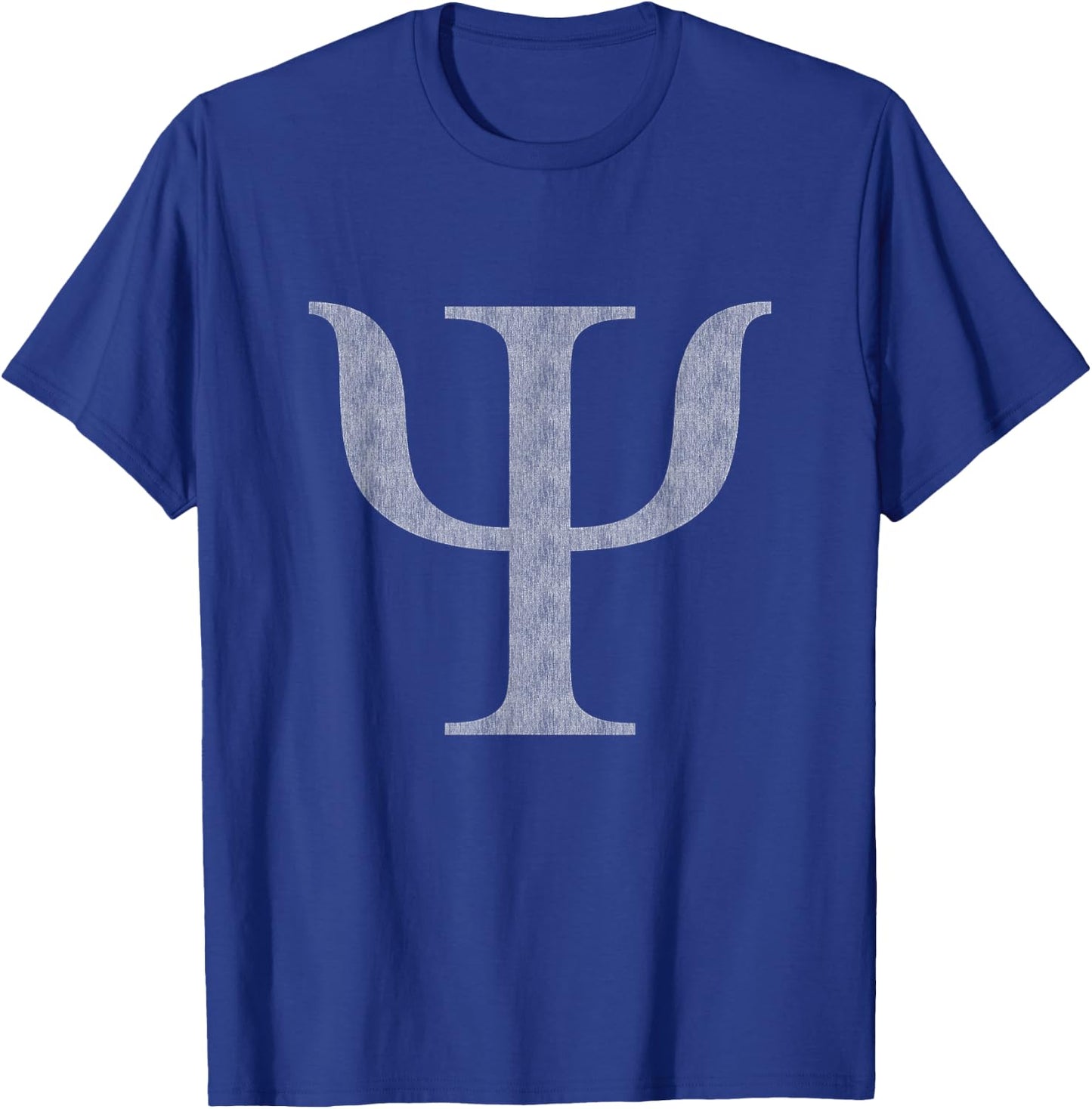 Vintage Psi Symbol Brain Think Student School Memory Book T-Shirt - T-Shirt | Royal