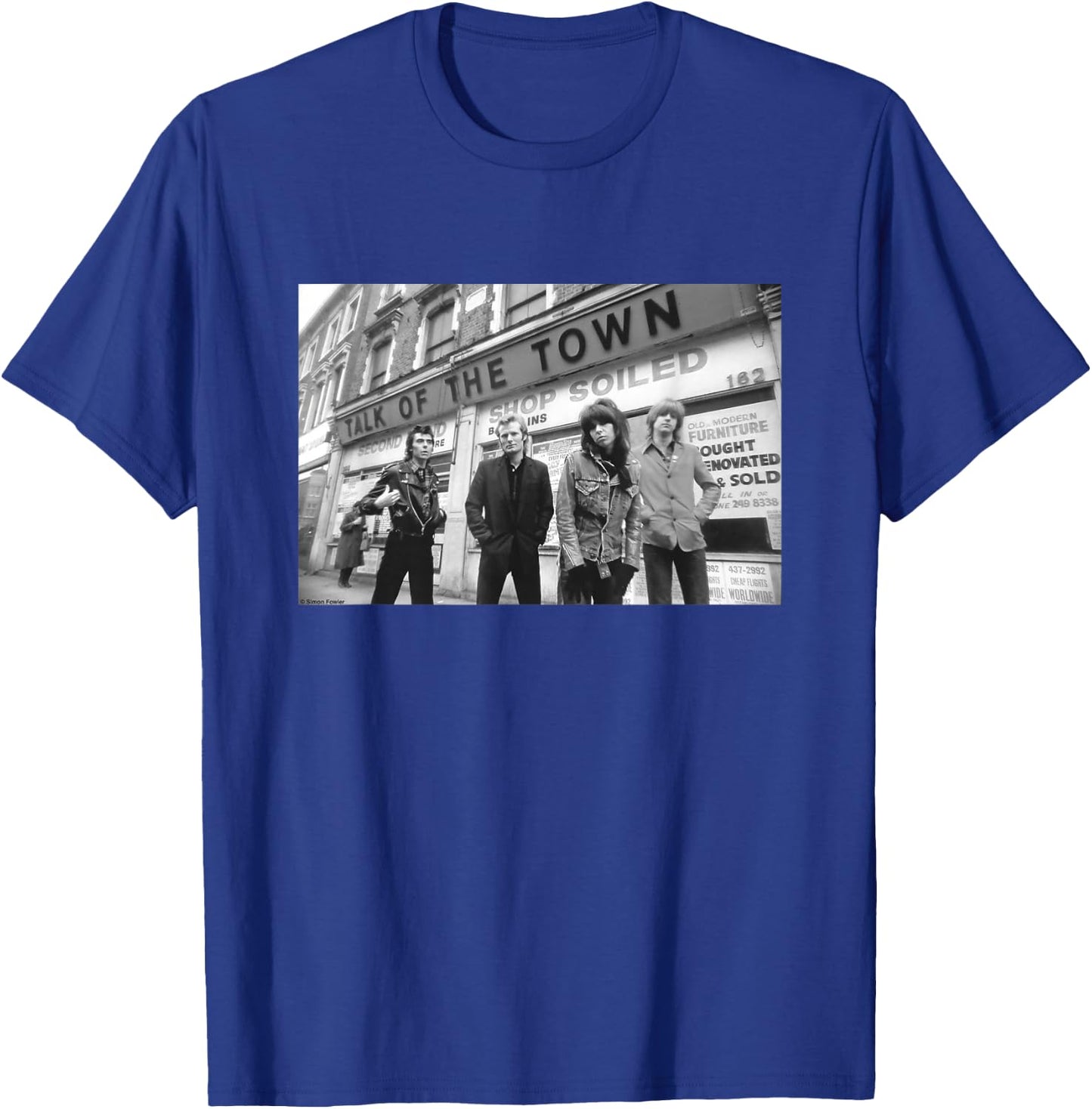 The Pretenders Talk Of The Town Photo By Simon Fowler T-Shirt - T-Shirt | Royal