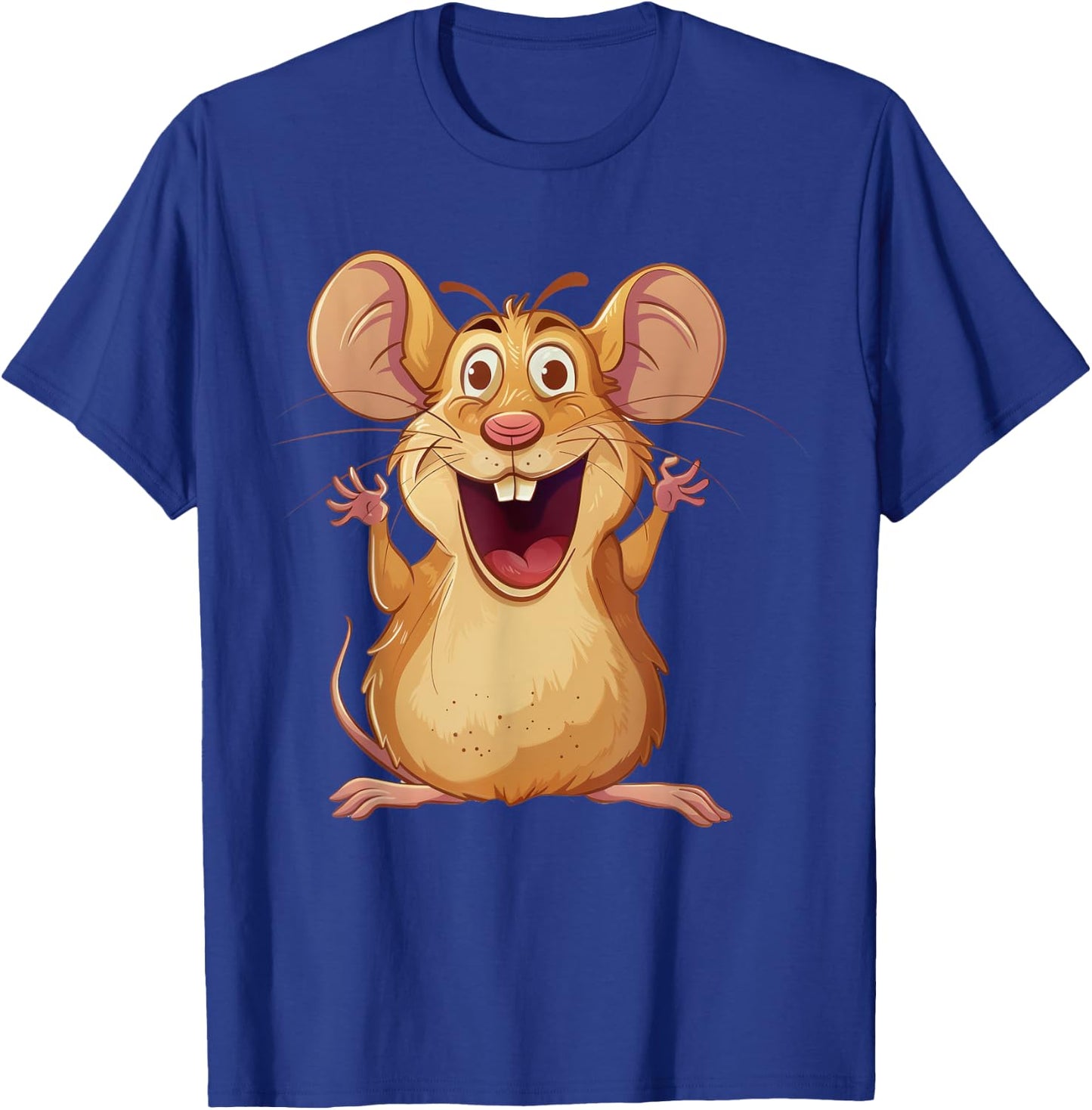Field mouse in cartoon artwork | Field mouse & rodent T-Shirt - T-Shirt | Royal