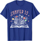 Chapter 12th Birthday Bookworm 12 Years Old For Book Loves T-Shirt - T-Shirt | Royal