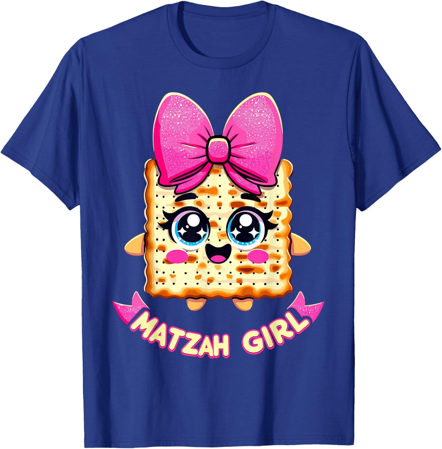 Matzah Girl Afikoman Happy Passover T-Shirt - T-Shirt | Royal