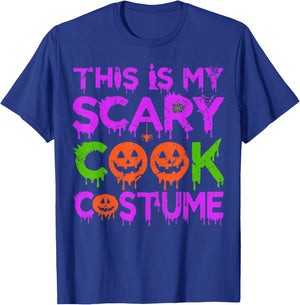 This Is My Scary Cook Costume Halloween T-Shirt - T-Shirt | Royal