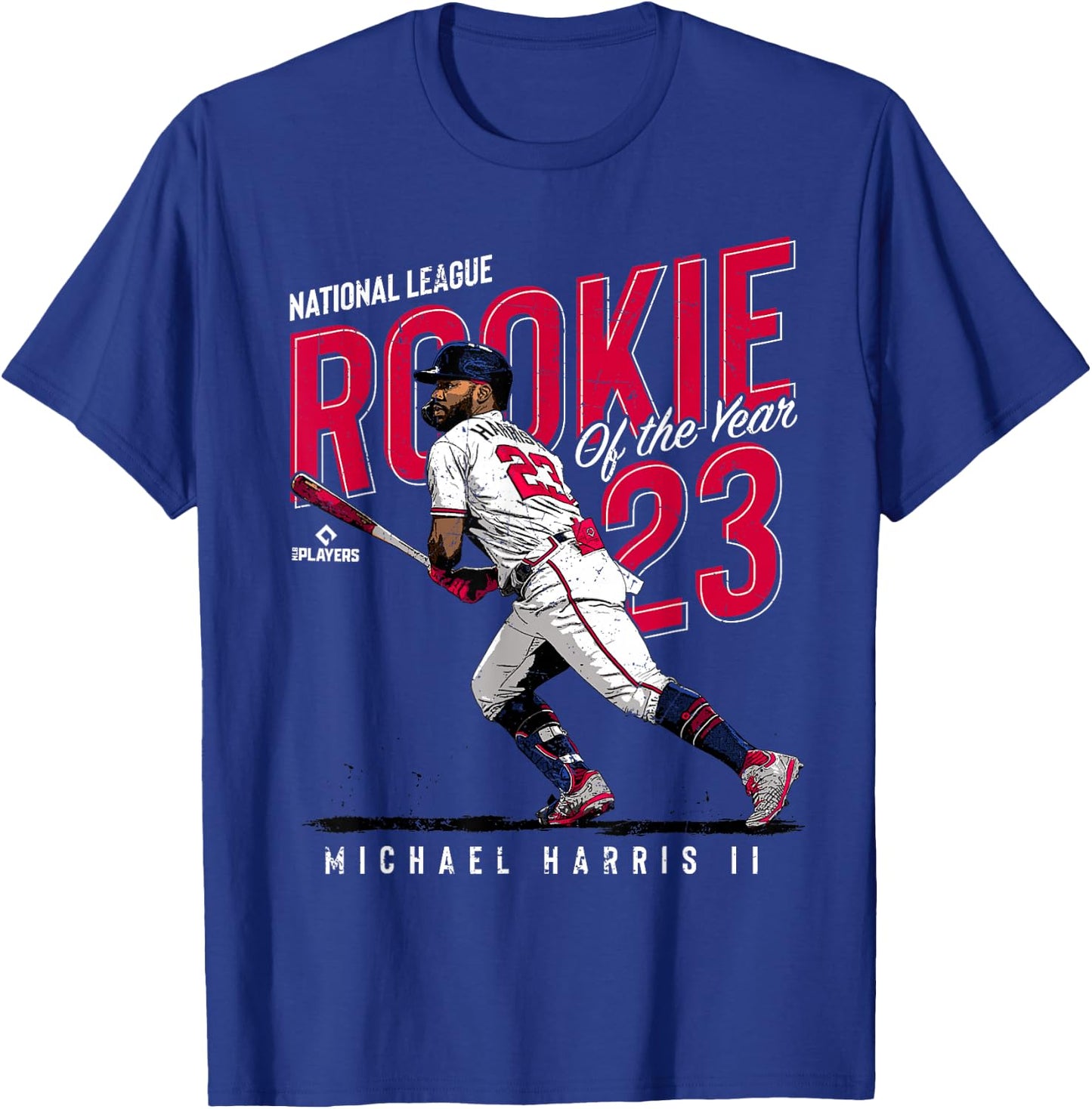 Rookie of the Year Michael Harris II Atlanta MLBPA T-Shirt - T-Shirt | Royal