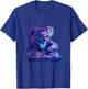Koala DJ House Techno Dance Music Turntable DJ Koala Bear T-Shirt - T-Shirt | Royal