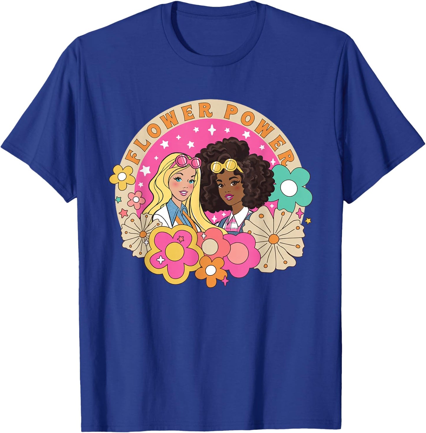 Barbie - Summer Flower Power T-Shirt - T-Shirt | Royal