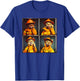 Funny Animal Photobooth Firefighter Cat T-Shirt - T-Shirt | Royal