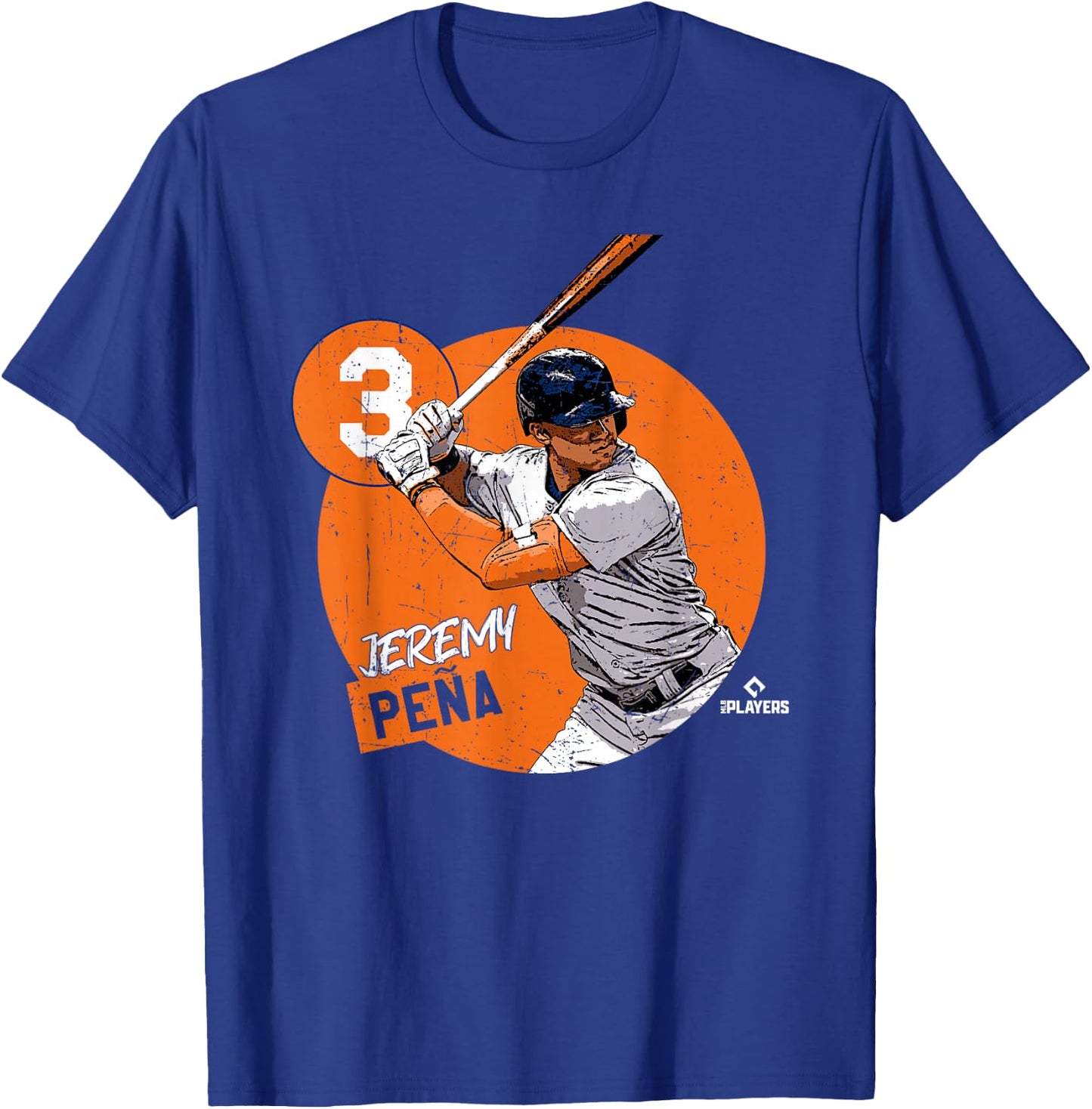 Jeremy Peña | Houston Baseball MLB Players | MLBJPEN4020-S T-Shirt - T-Shirt | Royal