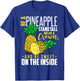 Funny Be Like A Pineapple Be A Pineapple Wear A Crown T-Shirt - T-Shirt | Royal