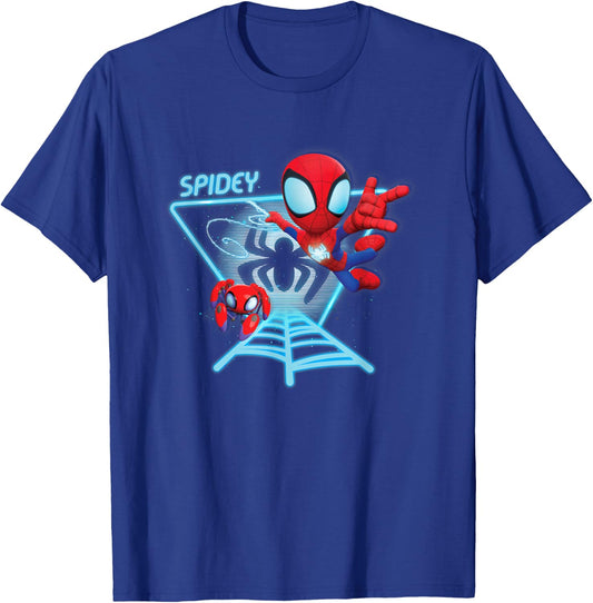 Marvel Spidey and His Amazing Friends Spidey Hologram T-Shirt - T-Shirt | Royal