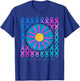 Thyroid Cancer Awareness Teal Pink Blue Ribbons T-Shirt - T-Shirt | Royal