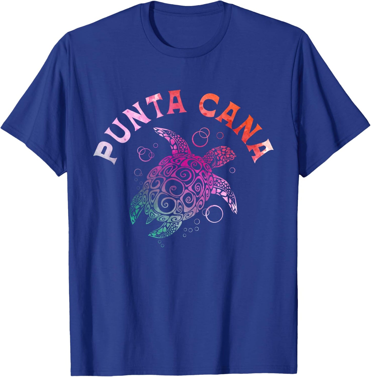 Punta Cana Tribal Sea Turtle Souvenir Beach Vacation T-Shirt - T-Shirt | Royal