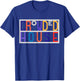 Crowded House Logo On Black T-Shirt - T-Shirt | Royal