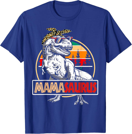 Mamasaurus T-Rex Dinosaur Mama Gifts For Mom Mothers Day T-Shirt - T-Shirt | Royal
