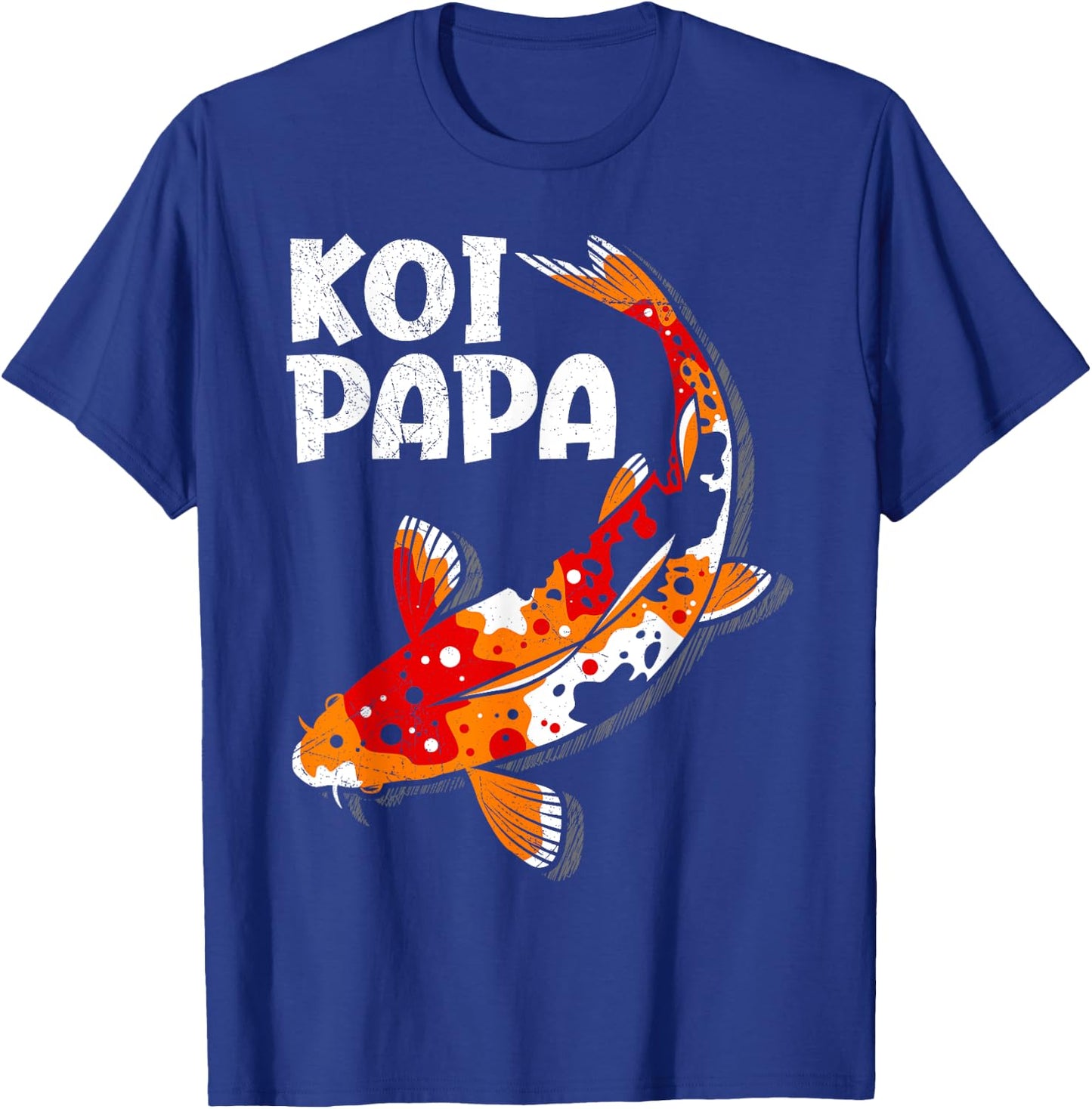 Koi daddy koi pond koi T-Shirt - T-Shirt | Royal