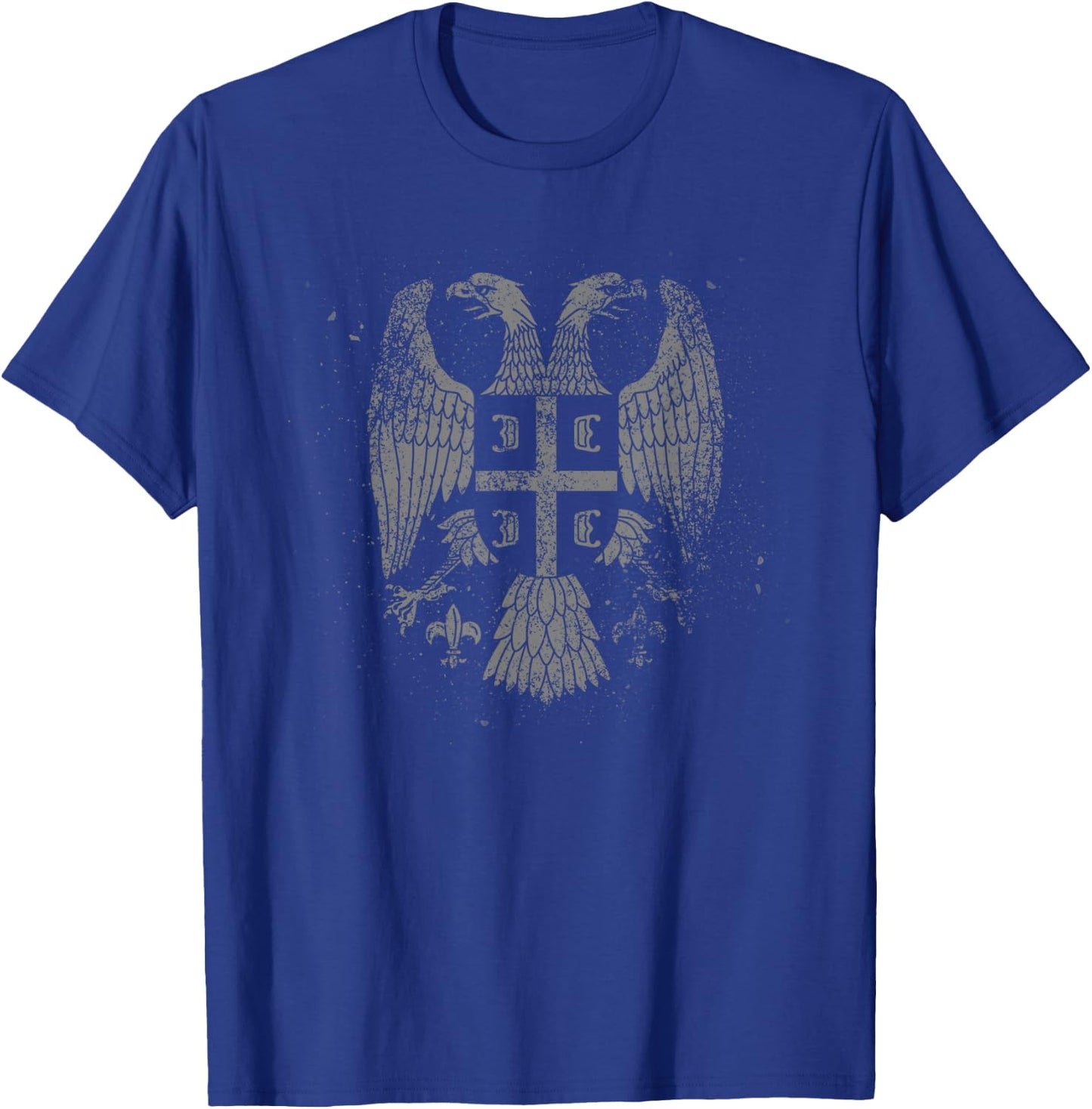 Serbian Double Headed Eagle a Serbia Fan T-Shirt - T-Shirt | Royal