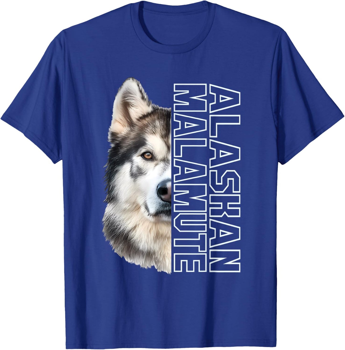 Alaskan Malamute T-Shirt - T-Shirt | Royal