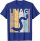 Unagi Vintage Japanese Food Retro Japanese Eel T-Shirt - T-Shirt | Royal