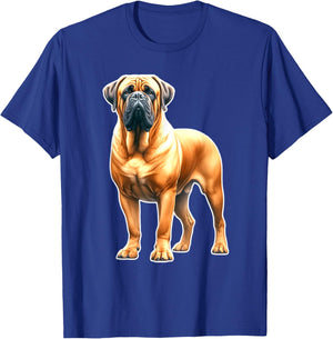 Bullmastiff x Mastiff Dog T-Shirt - T-Shirt | Royal