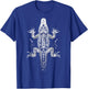Alligator Tribal Vintage Retro Graphic T-Shirt - T-Shirt | Royal