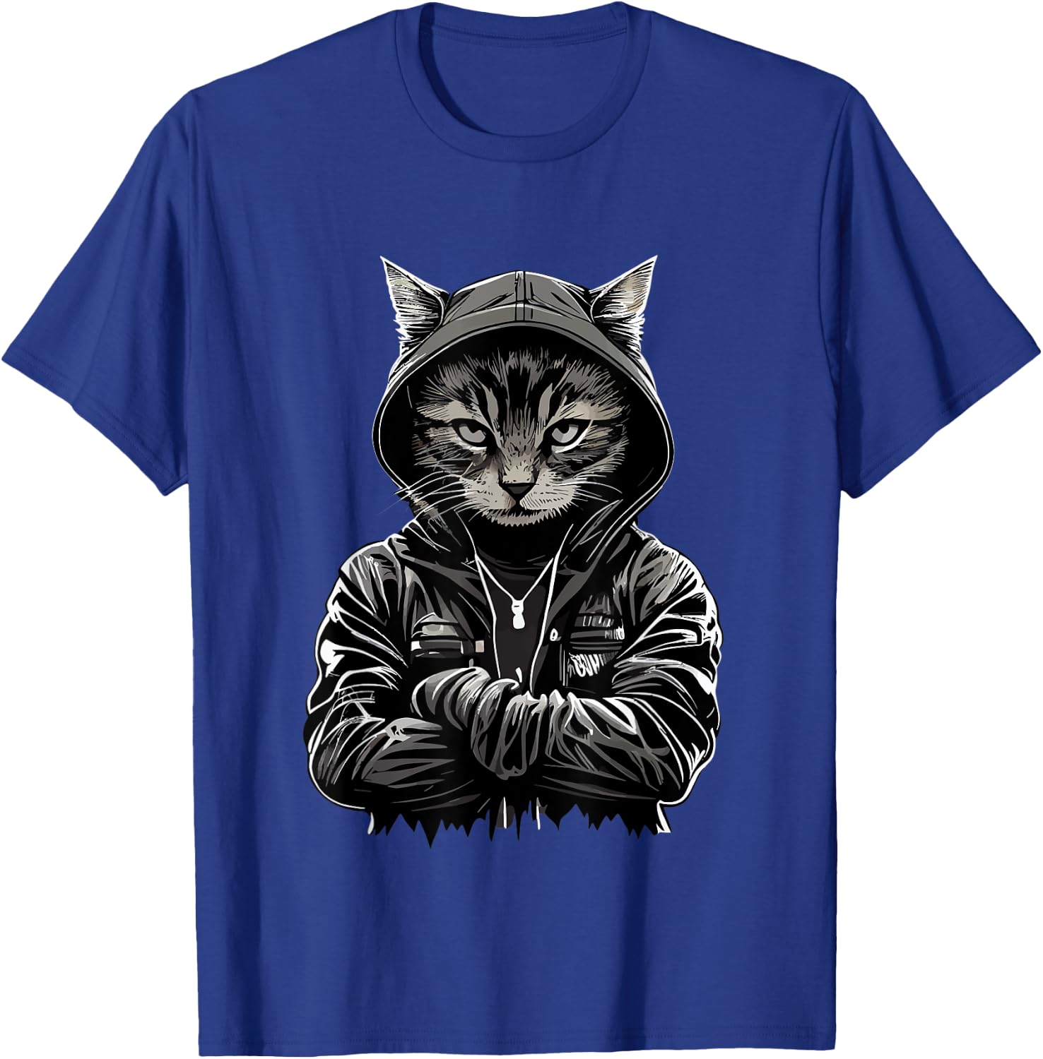 Hug Thug Gangster Life Cat Thug Cat Hug Cat Gangster Cat T-Shirt - T-Shirt | Royal