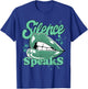 Silence Speaks Retro Green Glow 1s Matching Women T-Shirt - T-Shirt | Royal