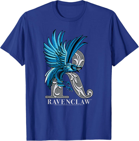 Harry Potter Mosaic Ravenclaw with Eagle Small T-Shirt - T-Shirt | Royal