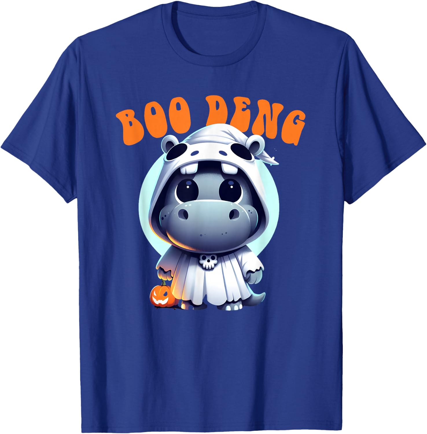 Cute BOO DENG My Moo Thang Baby Hippo Kids Halloween Costume T-Shirt - T-Shirt | Royal