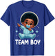 Team Boy Baby Announcement Gender Reveal Party T-Shirt - T-Shirt | Royal