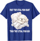 Bichon Frise Sleeping Pajamas Nightgown T-Shirt - T-Shirt | Royal