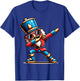 Christmas Nutcracker Dabbing Boys Santa Xmas Funny T-Shirt - T-Shirt | Royal