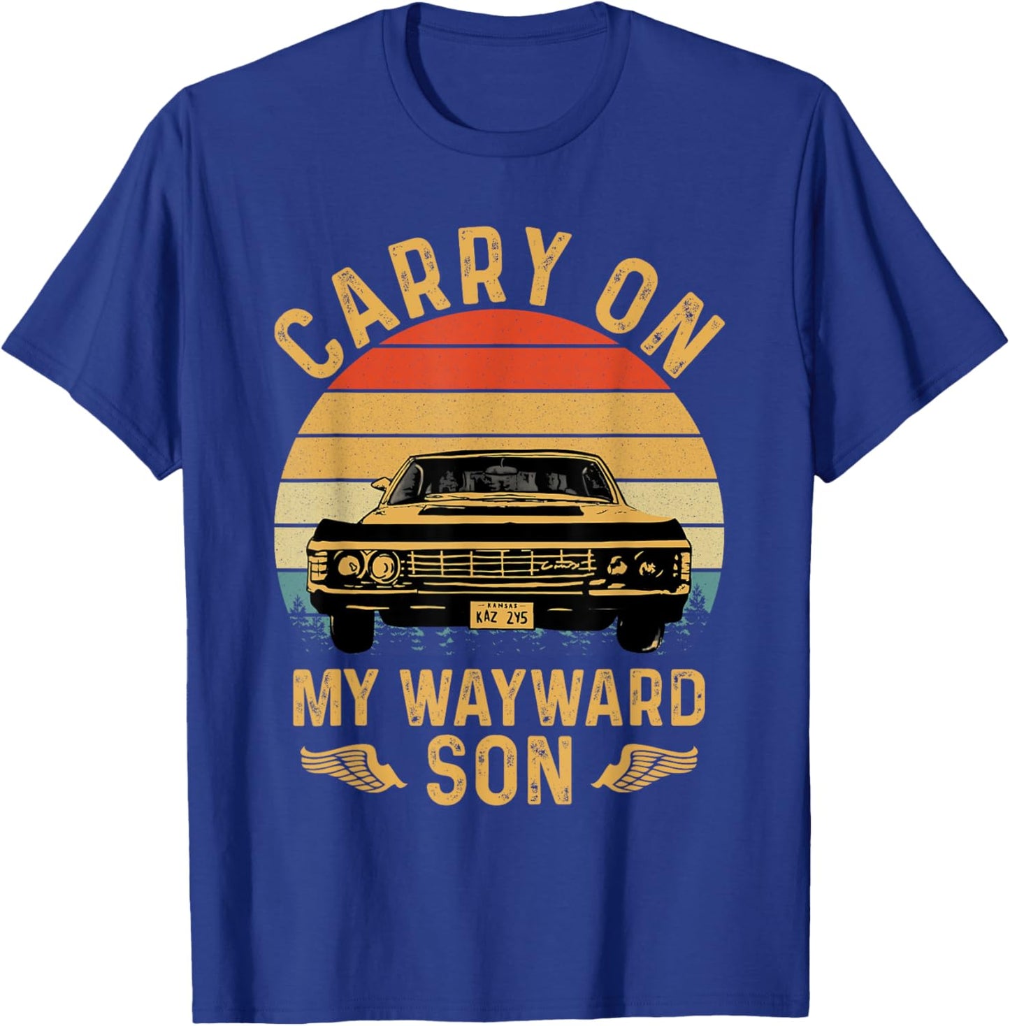 Carry On Classic Art My Wayward Funny Movie Graphic Son T-Shirt - T-Shirt | Royal