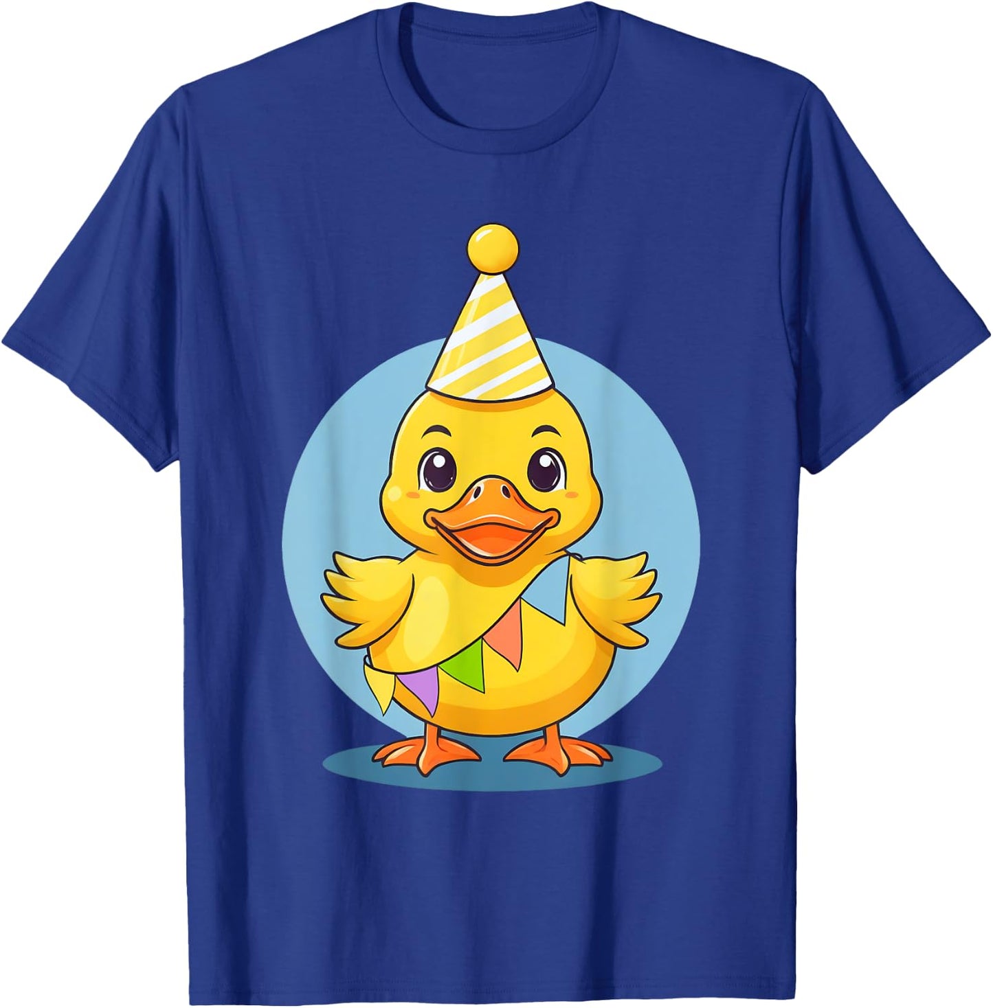 Cute Birthday Duck Girls Boys Kid Toddler Rubber Duck Lovers T-Shirt - T-Shirt | Royal