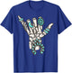 Western Turquoise Rings Skeleton Hands Cowgirl T-Shirt - T-Shirt | Royal