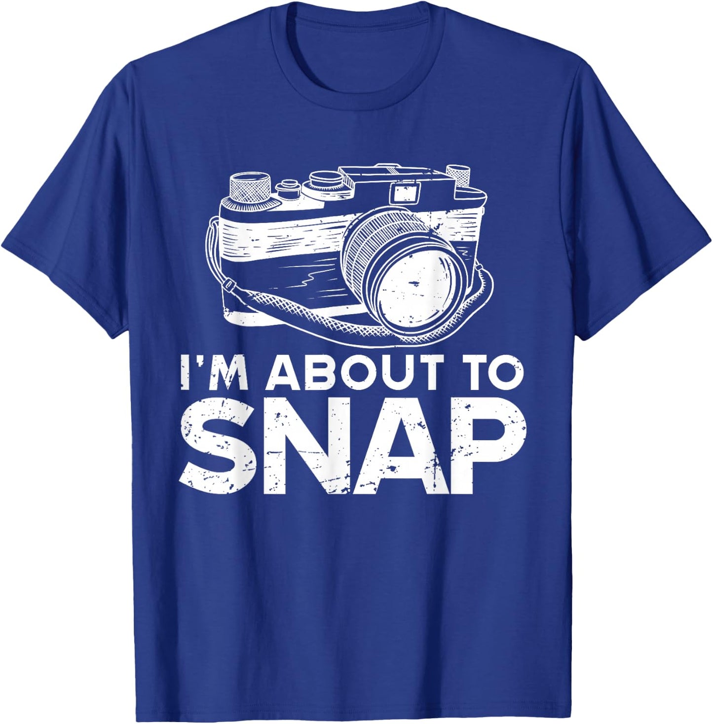 Funny Photography Women Photographer Camera Lover T-Shirt - T-Shirt | Royal