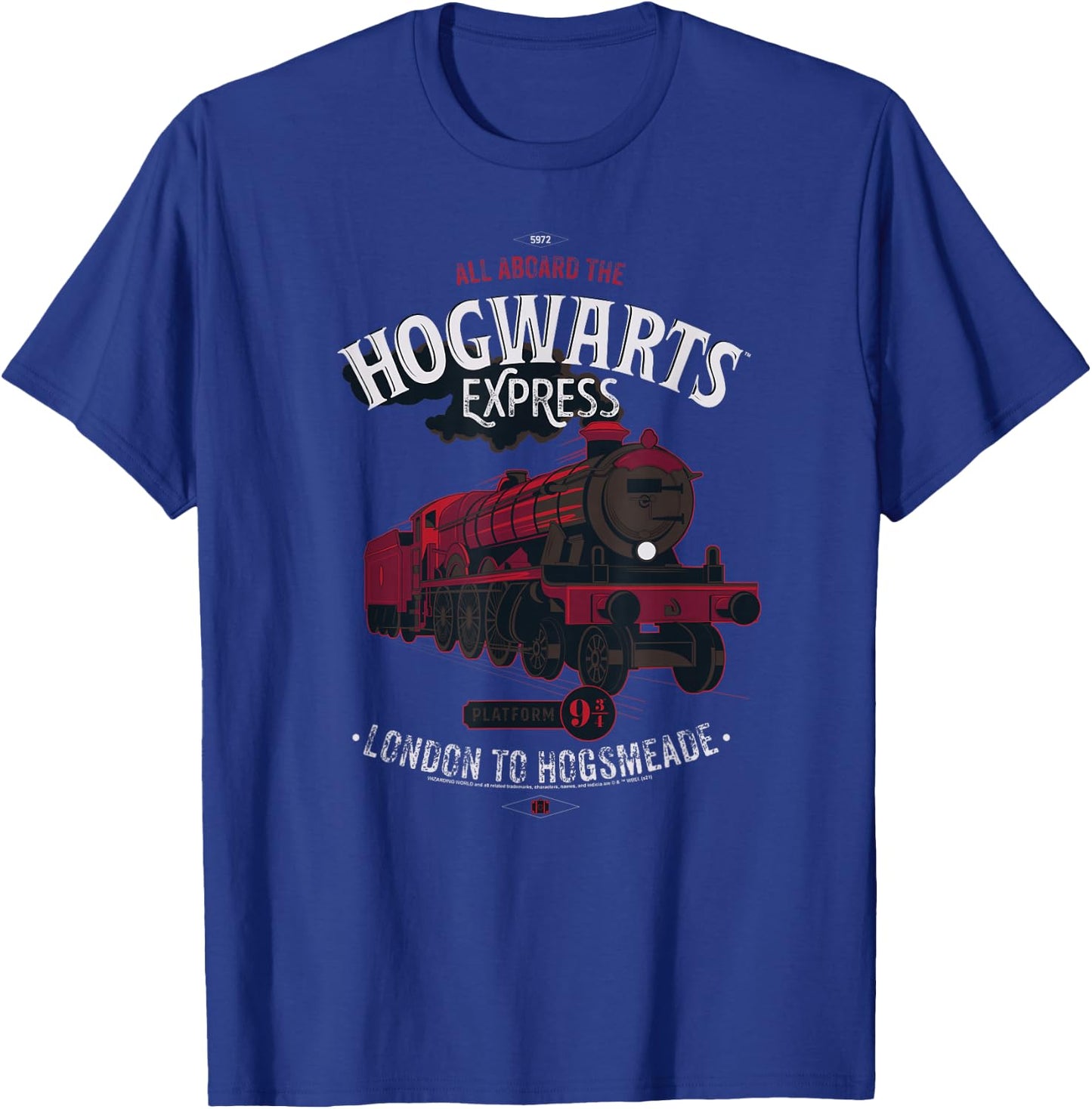 Harry Potter Hogwarts Express All Aboard T-Shirt - T-Shirt | Royal
