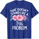 IRIS Personalized Cute Flower Girls IRIS Name T-Shirt - T-Shirt | Royal