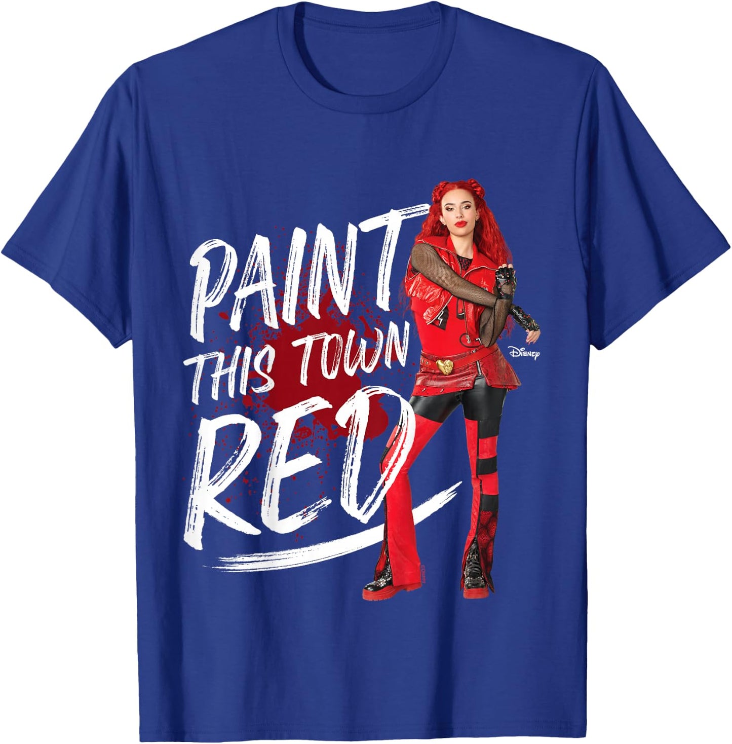 Kids Descendants 4 - The Rise of Red Paint This Town T-Shirt - T-Shirt | Royal