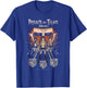 Attack on Titan Titan in Shadows Anime T-Shirt - T-Shirt | Royal