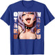Lewd Anime Girl |Otaku Waifu | Anime Manga Hentai Face Gift T-Shirt - T-Shirt | Royal
