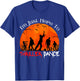 I'm Just Here To Thriller Dance Zombie Dancing Moonlight T-Shirt - T-Shirt | Royal