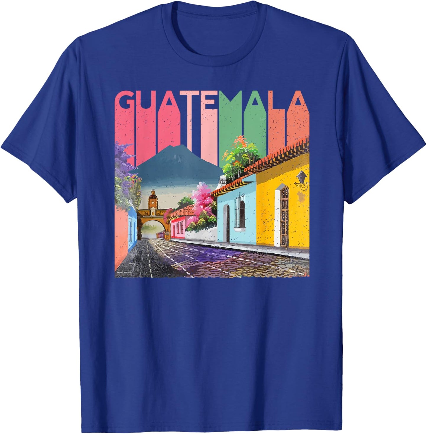Guatemala Antigua Quetzal Chapin Cafe Semana Santa 502 T-Shirt - T-Shirt | Royal