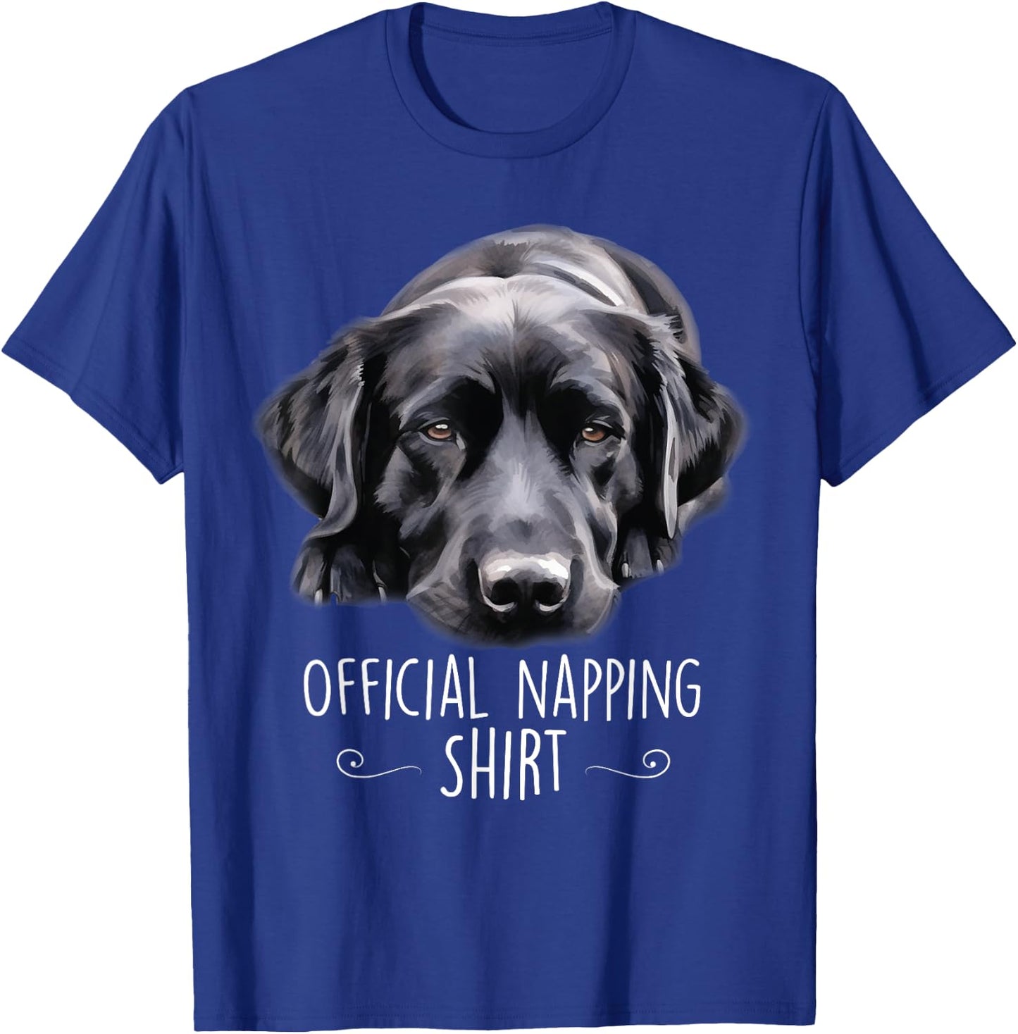 Sleeping Labrador Pyjamas Dog Lover Official Napping Lab T-Shirt - T-Shirt | Royal