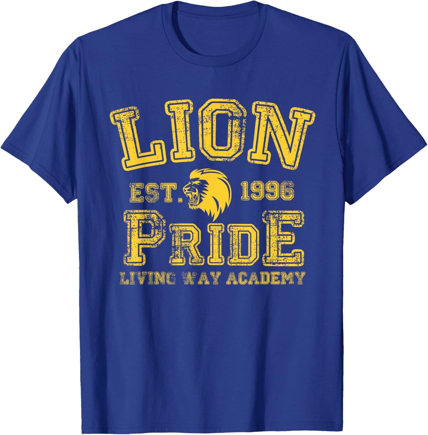 Living Way Academy - Lion Pride T-Shirt - T-Shirt | Royal
