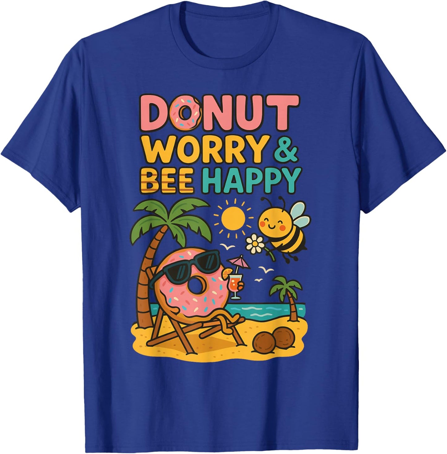 Cartoon T-Shirt - T-Shirt | Royal