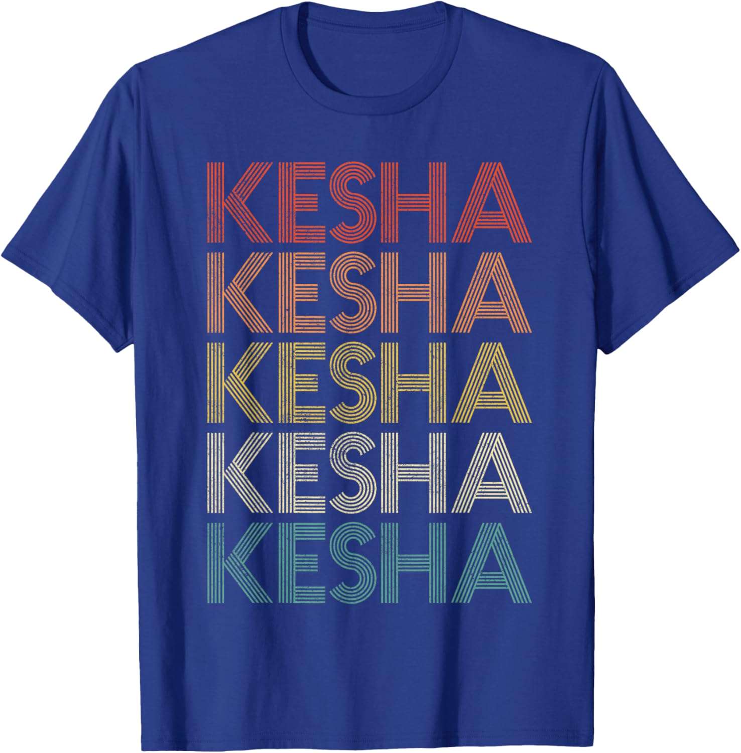 Kesha Vintage Retro T-Shirt - T-Shirt | Royal