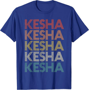 Kesha Vintage Retro T-Shirt - T-Shirt | Royal